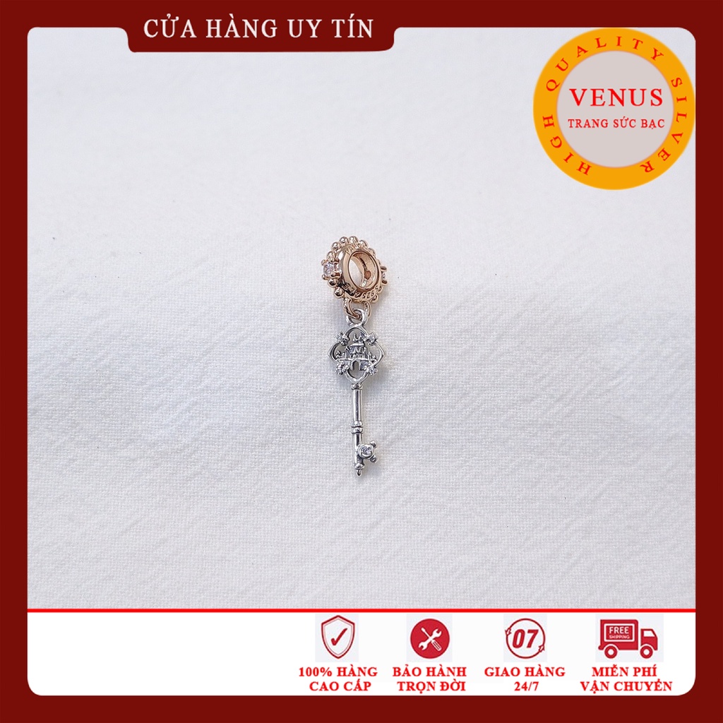 [Charm bạc 925 cao cấp] Charm treo chiếc chìa khóa- Mã sản phẩm VENUST17