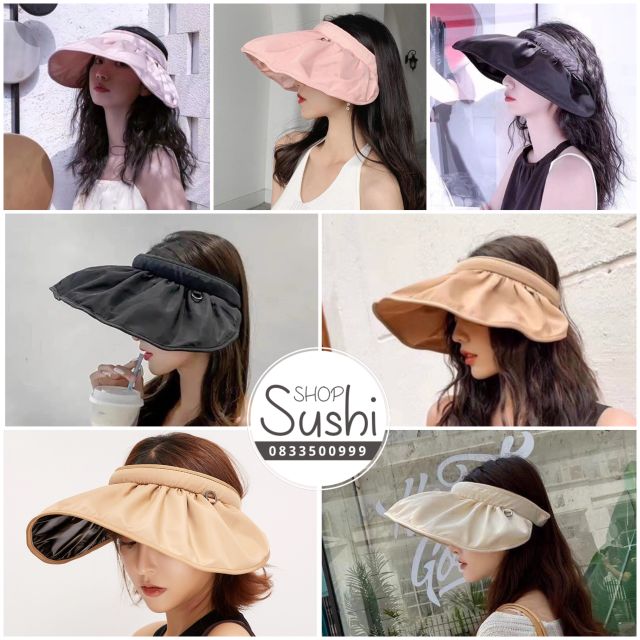 (FreeShip) Mũ nửa đầu có thể gấp thành Bờm