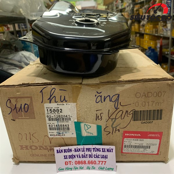Bình xăng , Thùng xăng Wave RS / S / RSX 110 Zin Honda - 17510KWB920