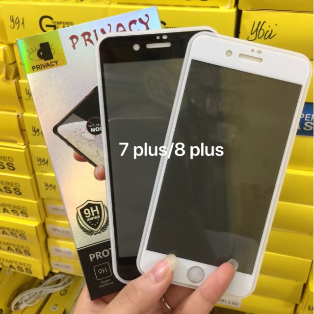 💯Kính chống nhìn chộm iphone 7 plus/ 8 plus siêu hot🔥