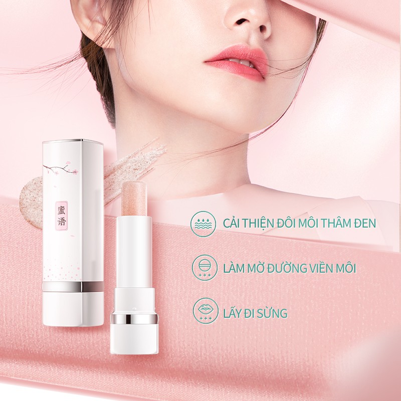 Son Tẩy Tế Bào Chết Môi Soon Pure Dưỡng Ẩm Giảm Nếp Nhăn Môi 5g