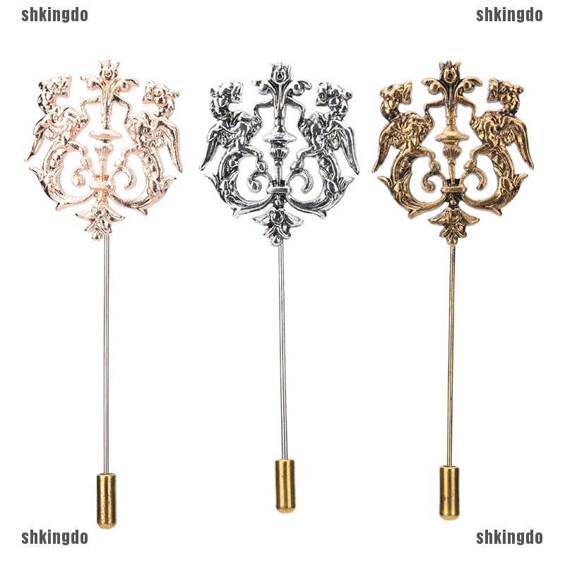 Ghim cài áo điêu khắc tinh xảo mang hơi hướng cổ điển