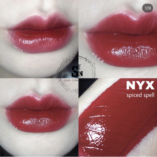 Son Kem Nyx Slip Tease Full Color Lip Lacquer