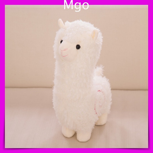 Gấu Bông Lạc Đà Cừu Trắng Alpaca Mịn Đáng Yêu Dễ Thương Qùa Tặng May Mắn Ý Nghĩa