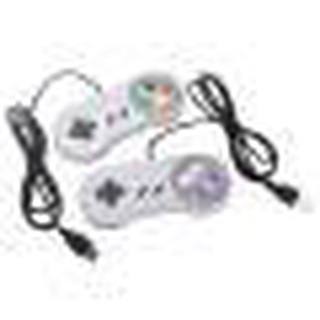 Tay cầm chơi game 4 nút siêu nintendo snes usb luckydays