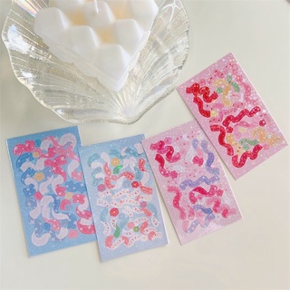 miếng dán sticker trang trí toploader, sổ, thiệp Loại 5