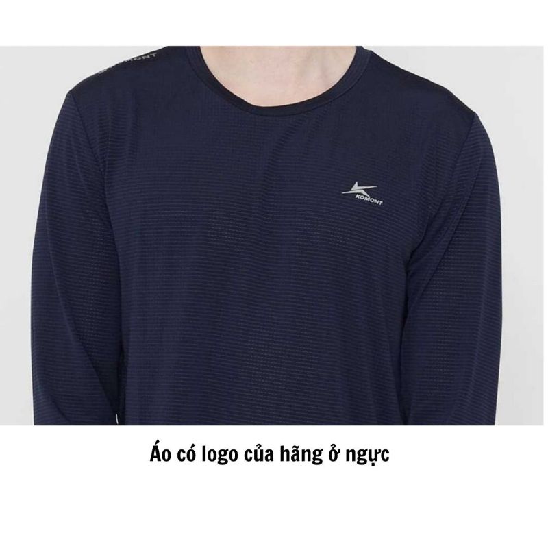 Áo thun nam dài tay xuất xịn Hàn Quốc dáng thể thao vải công nghệ siêu co giãn nhẹ cực mát | BigBuy360 - bigbuy360.vn
