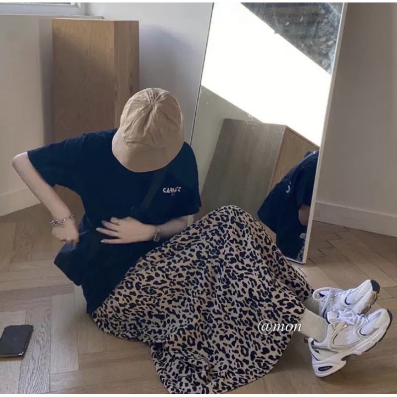 Chân váy da beo kèm lớp lót MS02 | BigBuy360 - bigbuy360.vn