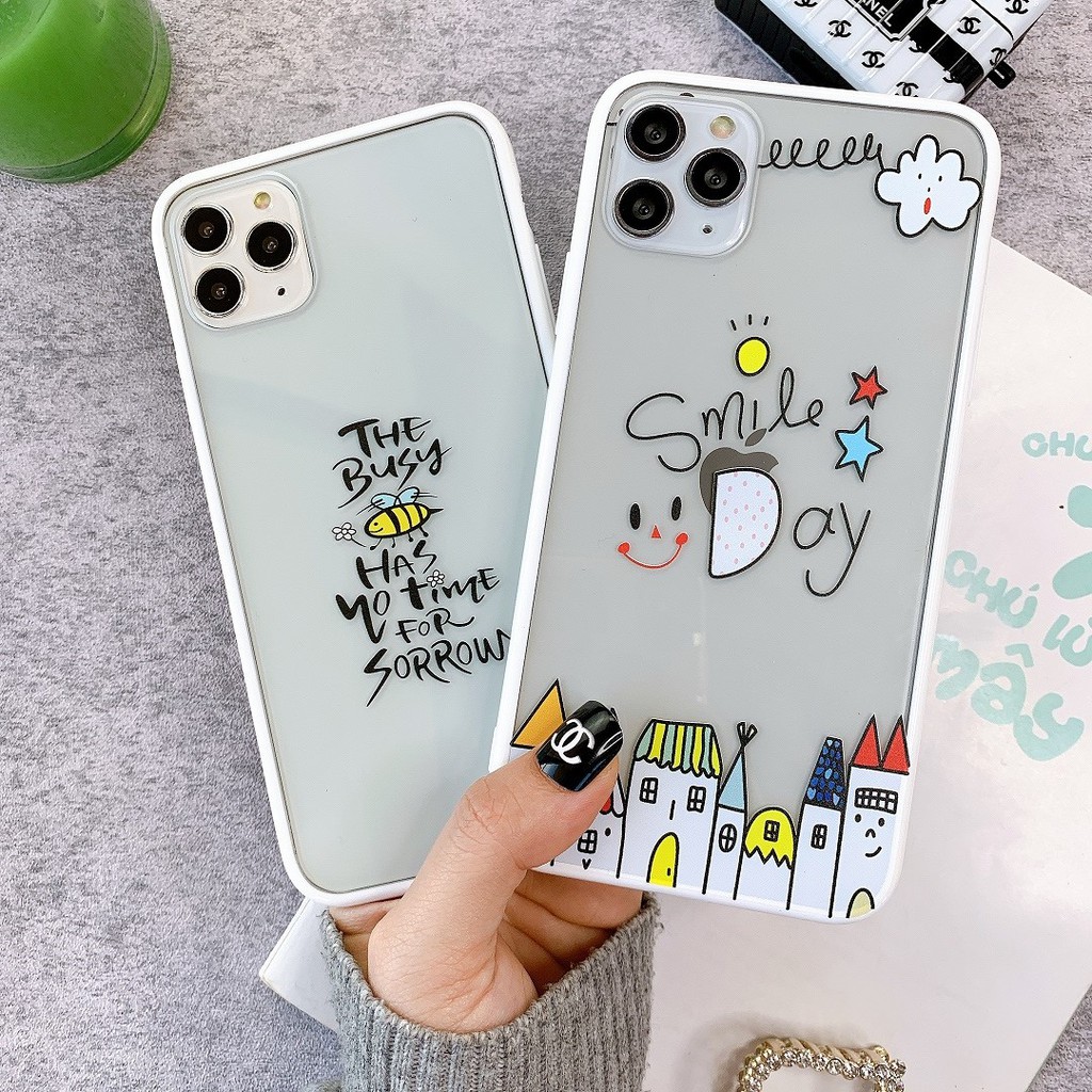 [ SAMSUNG ] Ốp Lưng Viền Silicon Smile Day - | BigBuy360 - bigbuy360.vn