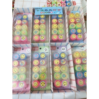 vỉ 10 con dấu đồ chơi