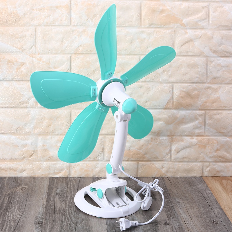 Quạt Để Bàn AC 220V 16 54inch 1 69m Có Kẹp Dễ Thương Phích Cắm US