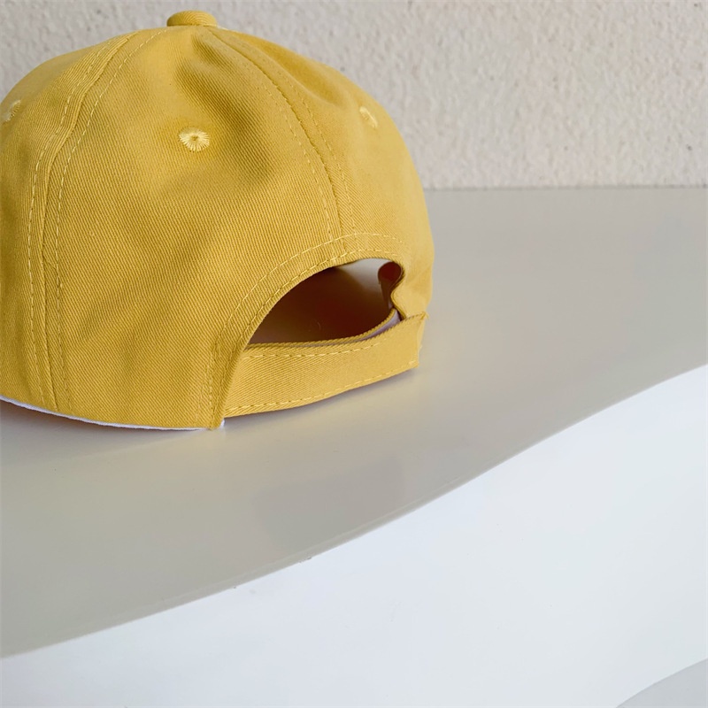 Mũ Lưỡi Trai Vành Mềm Thêu Chữ Kiểu Hàn Quốc Dễ Thương Cho Bé