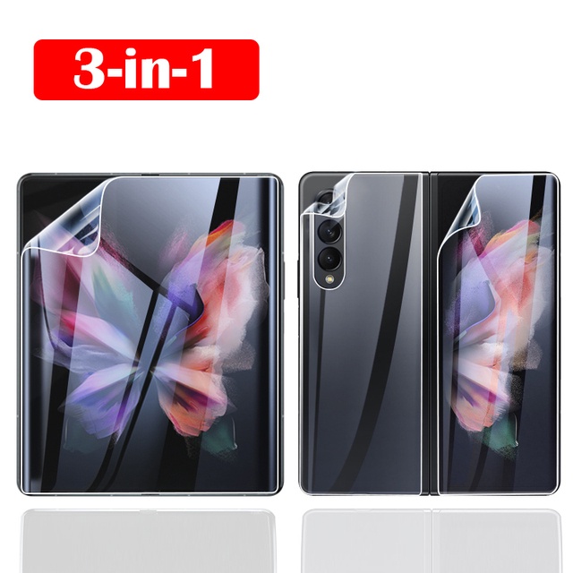 Miếng Dán Hydrogel Mềm Bảo Vệ Màn Hình Cho Samsung Galaxy Z Fold4 5G Z Fold3 Fold4