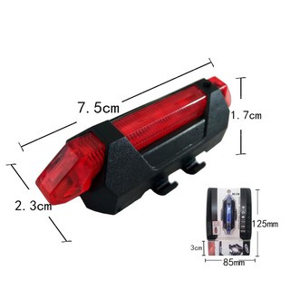 Đèn Hậu Led Cho Xe Đạp Cổng Sạc USB