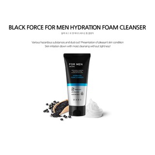 Sữa Rửa Mặt Nam Trắng Da Thải Độc - Dabo Hydration For Men 120ml