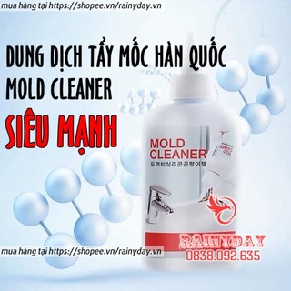 Dung dịch tẩy mốc hàn quốc mold cleaner tẩy mốc nhựa cao su silicon máy rửa mặt