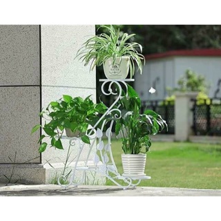 Kệ giá sắt để chậu hoa 3 tầng