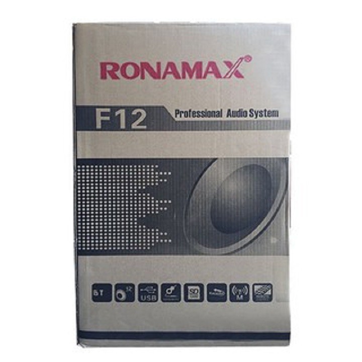 [Nhập PHUC5 giảm 5% - 200k] Loa kéo Bluetooth Loa karaoke di động RONAMAX F12 300W