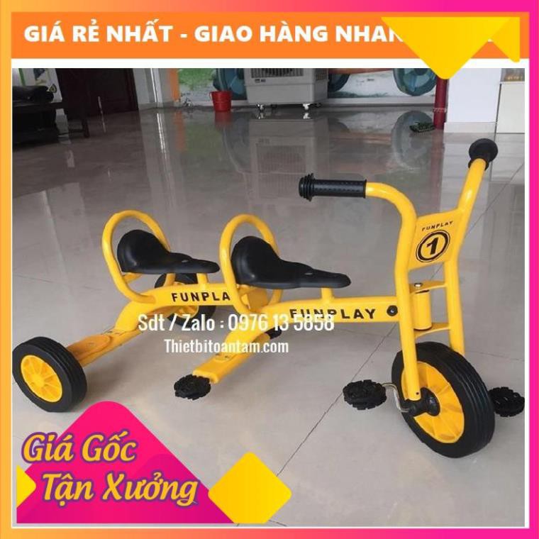 ( giá rẻ nhất )  Xe đạp 2 chỗ ngồi cho bé tập đi giá tốt