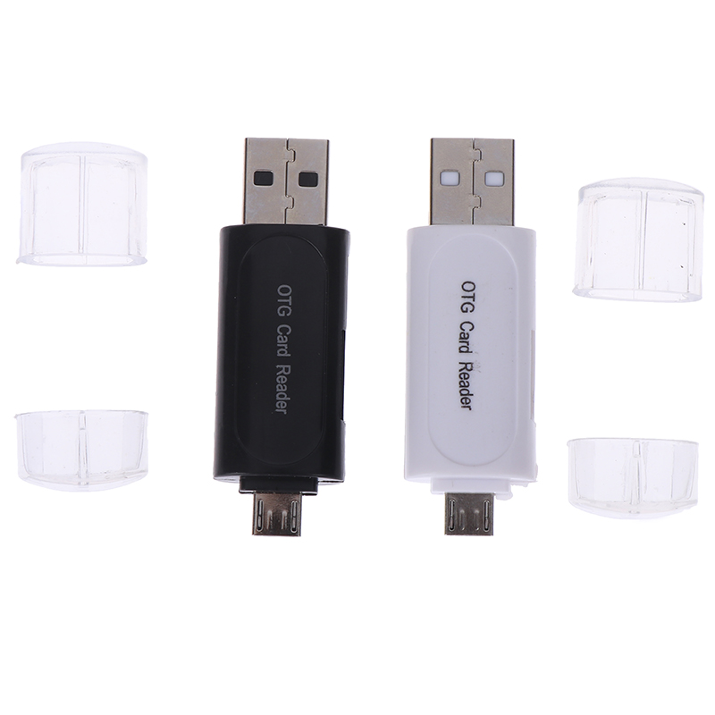 Đầu Đọc Thẻ Nhớ Đa Năng Otg Usb 2.0 Dành Cho Điện Thoại / Tf