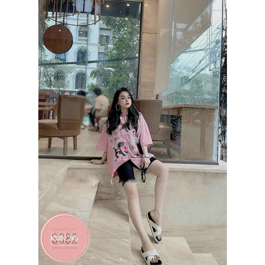SALE 75 SET ĐỒ BỘ NỮ QUẦN LỬNG SƠ MI CAO CẤP GUGUMI