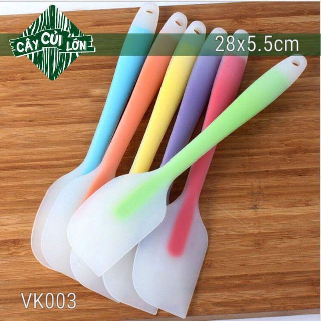 Vét silicone cán liền Size 28cm