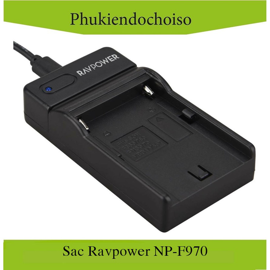 Sạc máy ảnh Ravpower cho Sony NP-F970