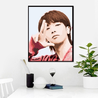 Tranh sơn dầu DIY Hoa Thần Vũ