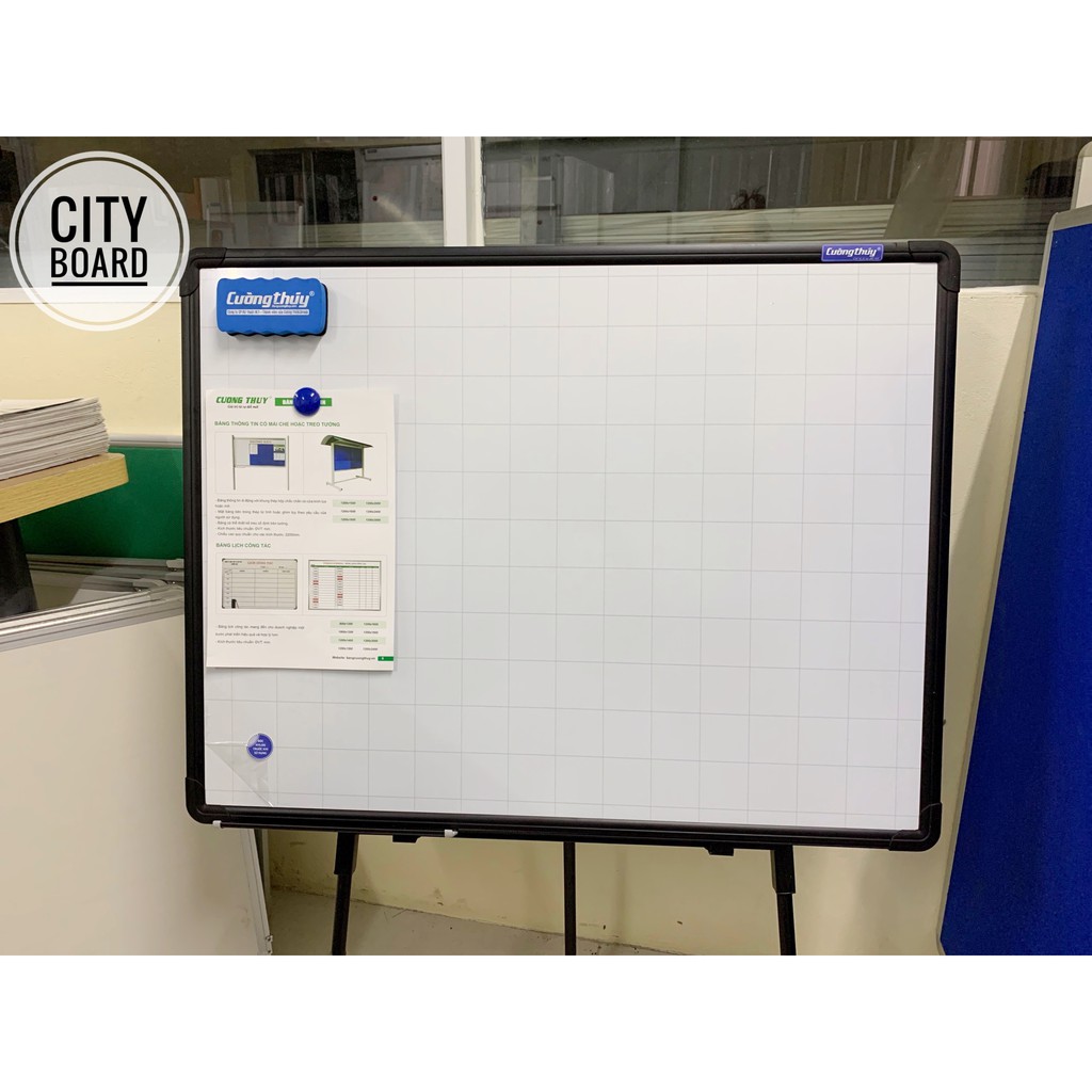 Bảng từ trắng khung đen dòng Special - Bảng Cường Thúy