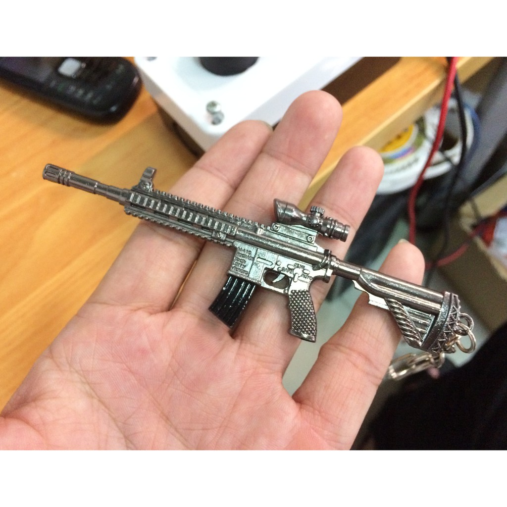 MÓC KHÓA M416 PUBG 12CM - MÓC KHÓA MÔ HÌNH PUBG