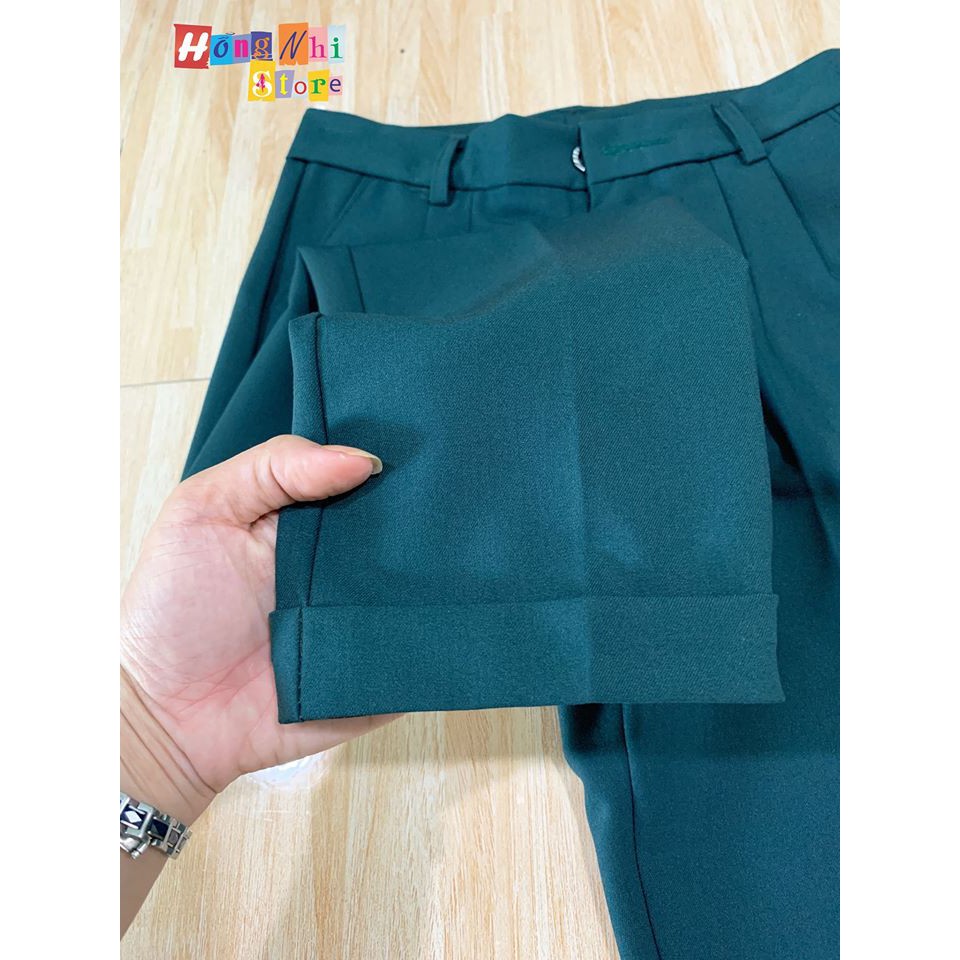 QUẦN TÂY BAGGY 9 TẤC TRƠN XĂN LAI - QUẦN TÂY DÁNG SUÔNG - TT