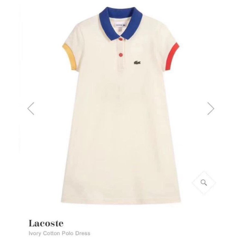 Váy polo Lacoste bé gái siêu đẹp (13-35kg)