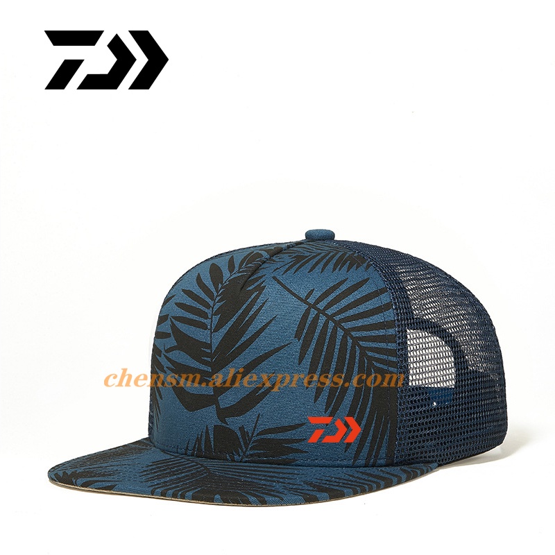 Daiwa Mũ Lưỡi Trai Thể Thao Họa Tiết Rằn Ri Thoáng Khí Thời Trang Mùa Hè Cho Nam
