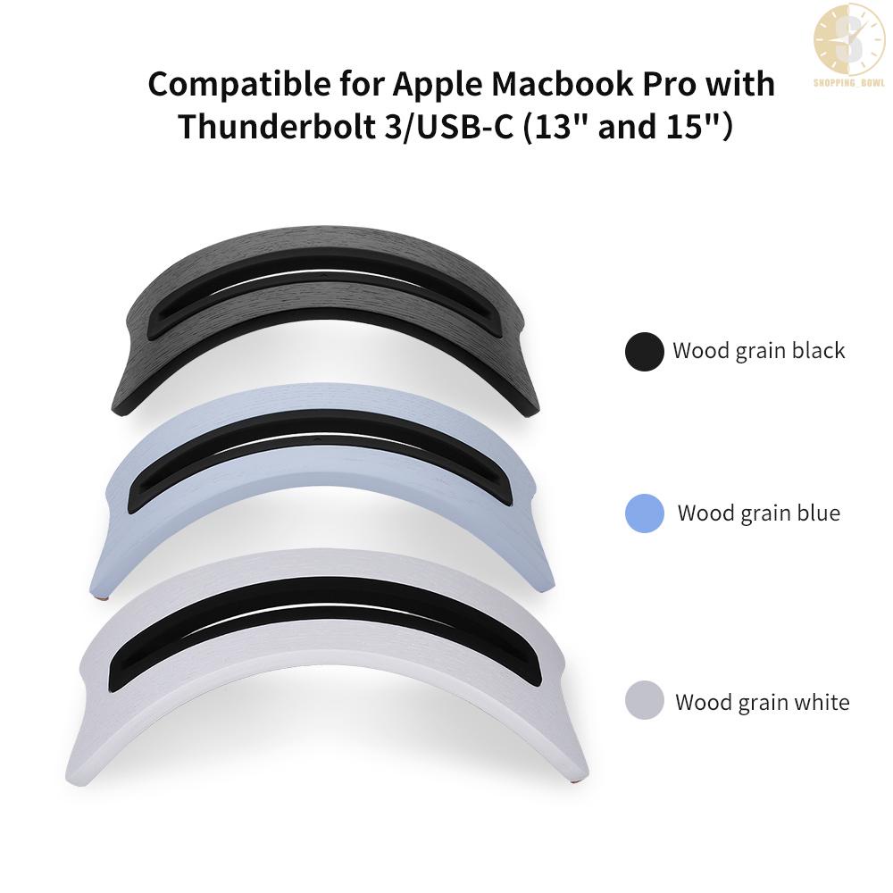 Giá Đỡ Máy Tính Bảng Bằng Gỗ Samdi Tự Nhiên Thay Thế Cho Apple Macbook Pro Với Thunderbolt 3 / Usb-C (13)