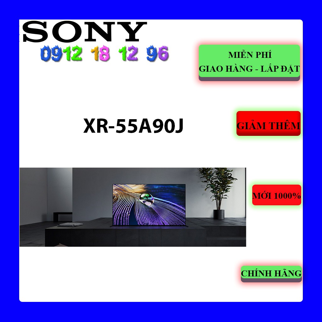 Android Tivi OLED Sony XR-55A90J 4K 55 inch - 55A90J