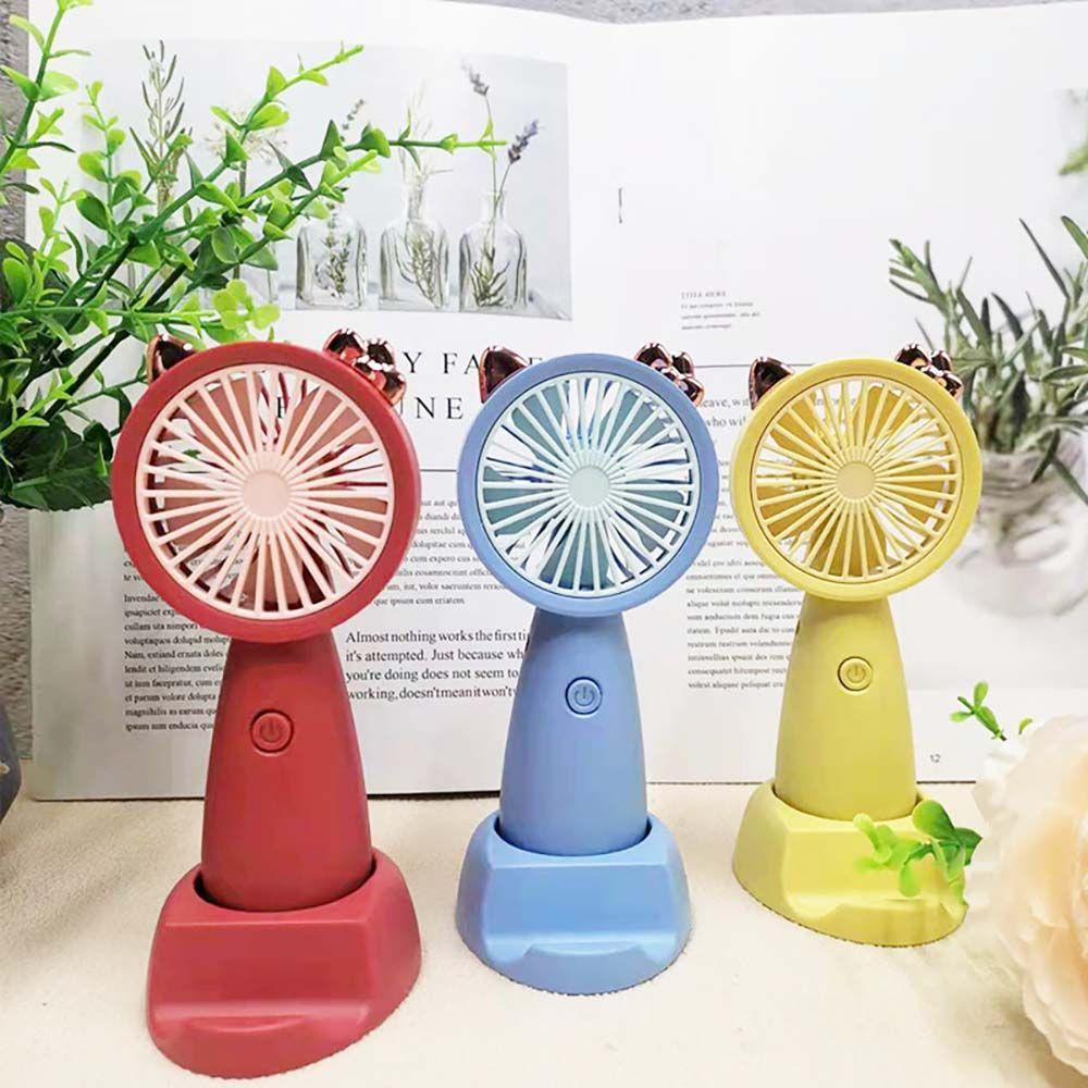 Quạt Sạc USB Cầm Tay Để Bàn Không Gây Tiếng Ồn