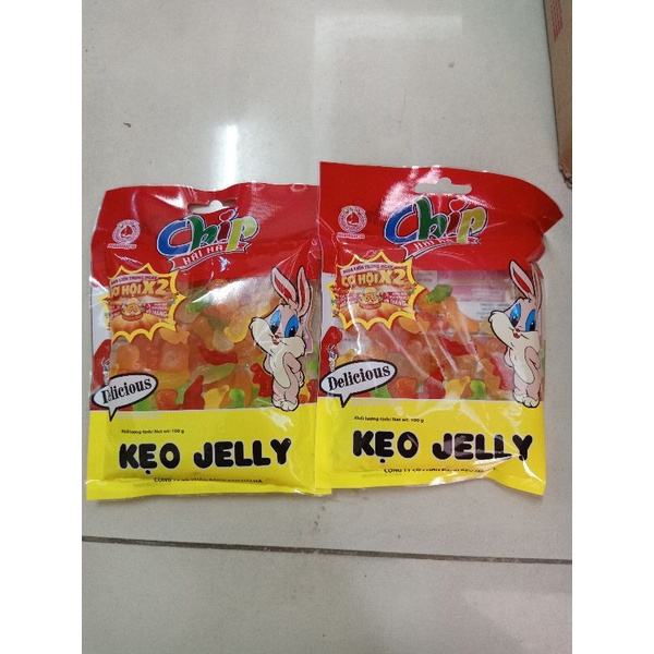 1 gói 100g kẹo chip hải hà