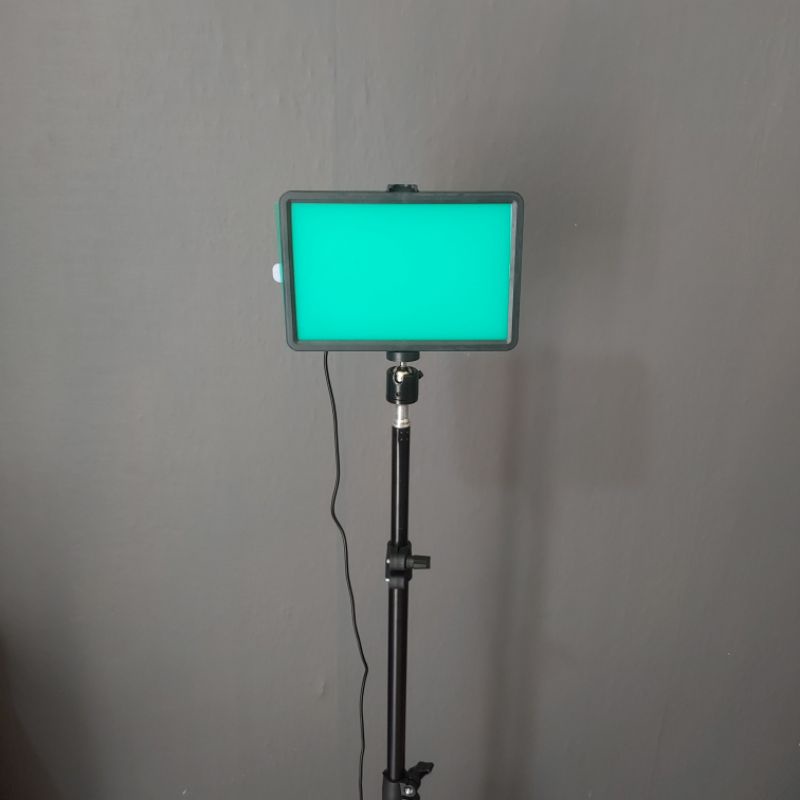 Đèn Livestream Vuông Andoer 14 Chế Độ Màu Hỗ Trợ Chụp Ảnh,Quay Phim,Makeup.