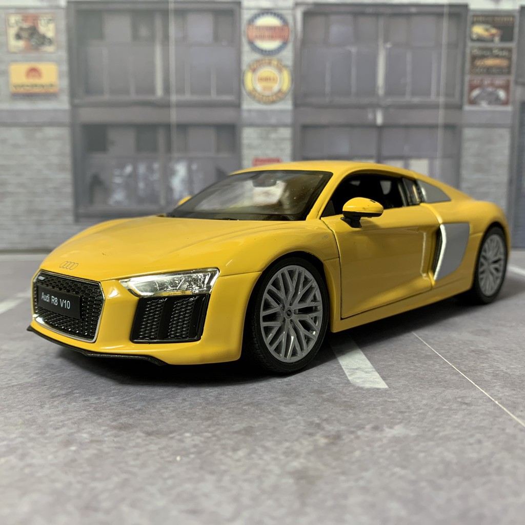 Mô hình xe Audi R8 V10 1:24 Welly