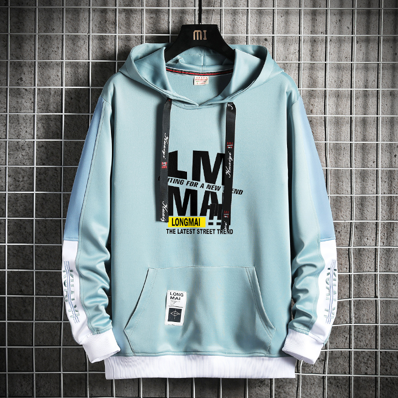 Áo hoodie Thêm nhung để giữ ấm viền đen phong cách thời trang dành cho nam | BigBuy360 - bigbuy360.vn