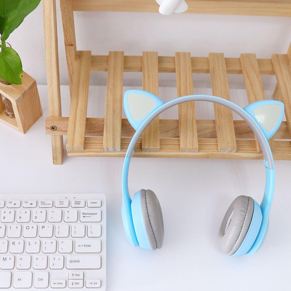 Tai Nghe Trùm Đầu TAYLOR1 Có Mic Và Đèn LED Kết Nối Bluetooth Và Phụ Kiện