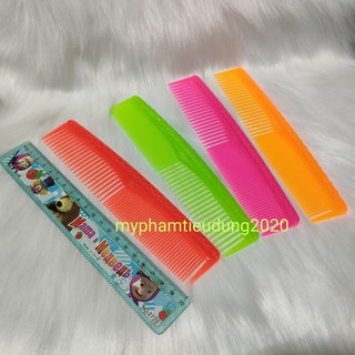 Lược thẳng chải tóc 2 đầu (1 cây)