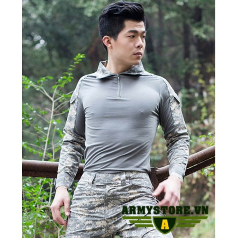 Áo thun nam tay dài phong cách lính ARM-981