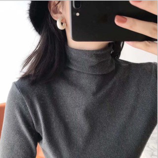 ( XẢ HÀNG )Áo len dệt kim nữ Ao len nữ cổ lọ
