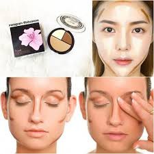 Kem che khuyết điểm và tạo điểm nhấn 3 ngăn màu MIRA Professional Combi Foundation 30g