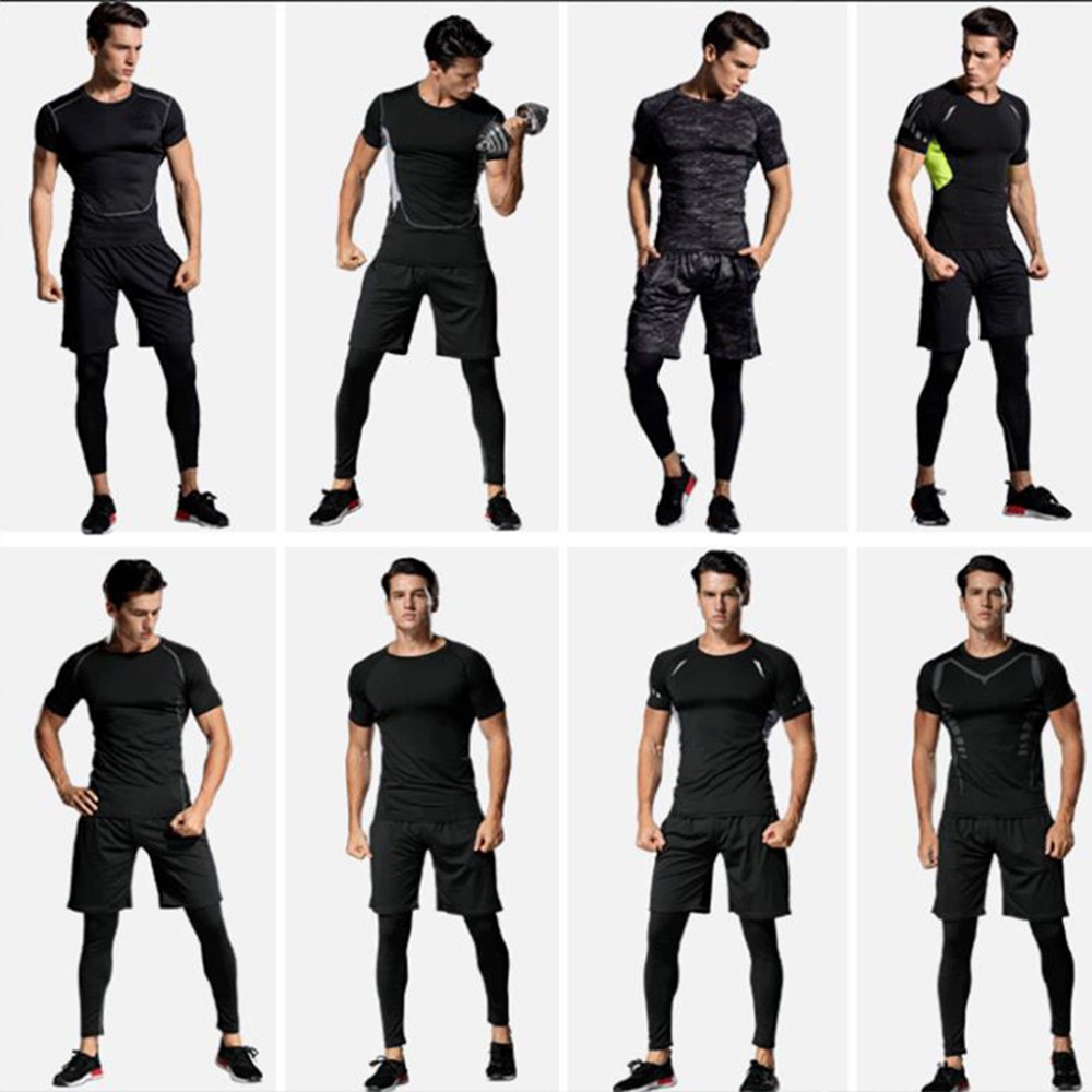 Áo Thun Thể Thao Tay Ngắn Siêu Nhẹ Nhanh Khô Thời Trang Cho Nam