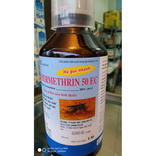 Thuốc diệt muỗi côn trùng Map Permethrine 50 EC 1 lít hàng nội