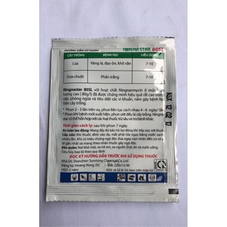  - Thuốc trừ bệnh: NINGNA STAR 80SL
