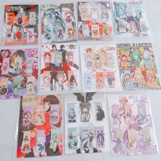 Bookmark nam châm manga 19 days ,Trấn Hồn, Ma đạo tổ sư, Thiên quan, Touken ranbu, Âm dương sư, Toàn chức cao thủ.vv.