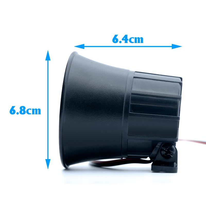 CÒI HÚ CÓ 2 NGUỒN ĐIỆN ÁP 12V/220V C-628 - Tiếng Hú Lớn 135dB - Dùng cho báo động báo cháy, còi hú âm lượng lớn C-628